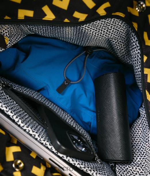 Lisätarvikkeet Black Crows multis kypärälaukun valo musta-keltainen juniori Z848V286