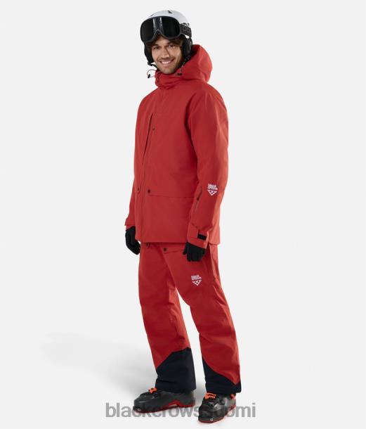 vaatteet Black Crows ora body map -housut ruosteen punainen miehet Z848V107