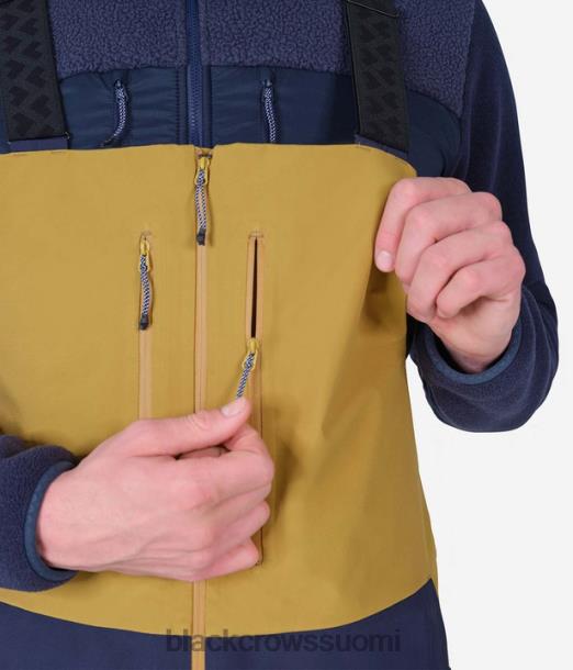 vaatteet Black Crows ora xpore -osiohousut tummansininen-kulta miehet Z848V120