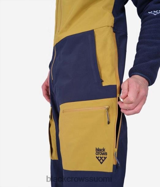 vaatteet Black Crows ora xpore -osiohousut tummansininen-kulta miehet Z848V120