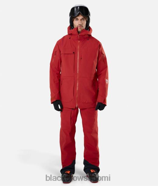 vaatteet Black Crows ora xpore ripstop bib housut ruosteen punainen miehet Z848V106