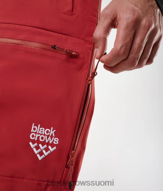 vaatteet Black Crows ora xpore ripstop bib housut ruosteen punainen miehet Z848V106