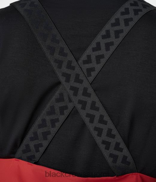 vaatteet Black Crows ora xpore ripstop bib housut ruosteen punainen miehet Z848V106