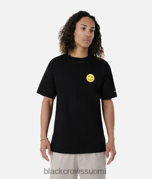 vaatteet Black Crows acid house t-paita musta miehet Z848V195