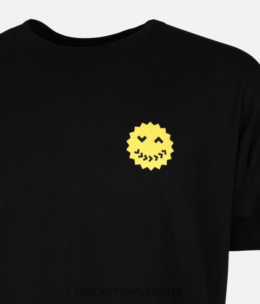vaatteet Black Crows acid house t-paita musta miehet Z848V195