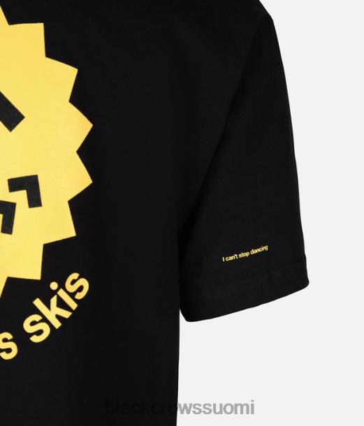 vaatteet Black Crows acid house t-paita musta miehet Z848V195