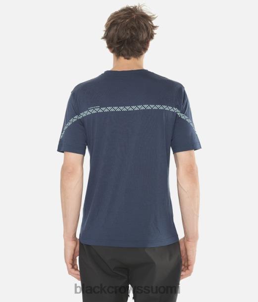 vaatteet Black Crows lyhythihainen merino-paita tummansininen miehet Z848V162