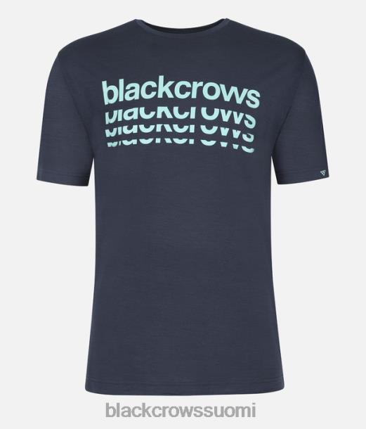 vaatteet Black Crows merino bc lyhythihainen t-paita tummansininen miehet Z848V163