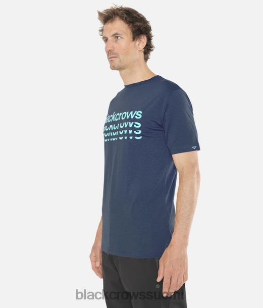 vaatteet Black Crows merino bc lyhythihainen t-paita tummansininen miehet Z848V163