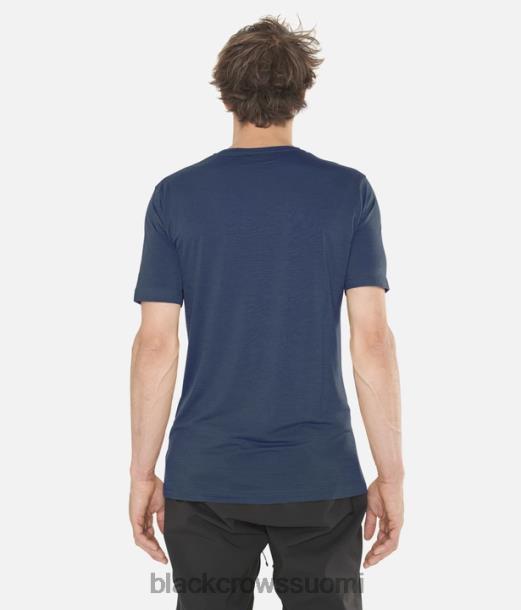 vaatteet Black Crows merino bc lyhythihainen t-paita tummansininen miehet Z848V163