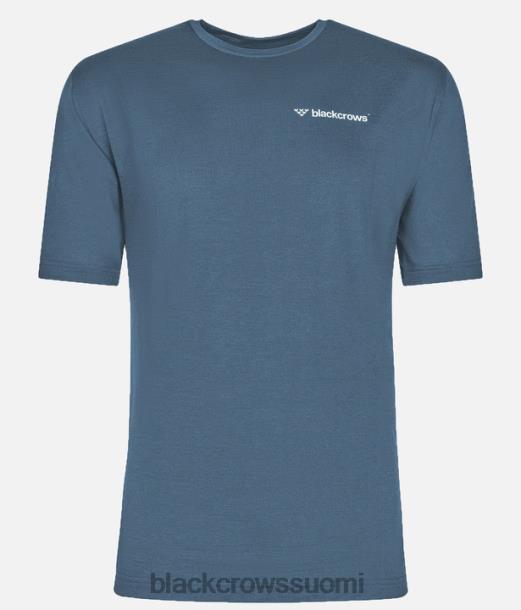 vaatteet Black Crows merino blend lyhythihainen t-paita bensiininsininen miehet Z848V148