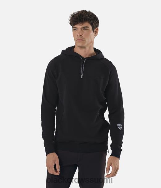 vaatteet Black Crows traverse raskas huppari musta miehet Z848V188