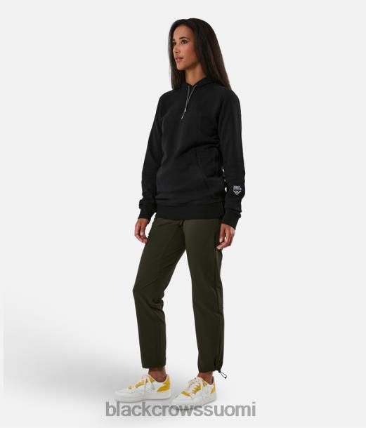 vaatteet Black Crows traverse raskas huppari musta miehet Z848V188