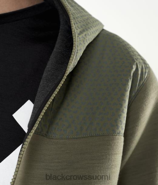 vaatteet Black Crows ferus tech villahuppari oliivinvihreä miehet Z848V132