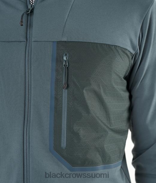 vaatteet Black Crows freebird polartec takki tummanvihreä miehet Z848V137