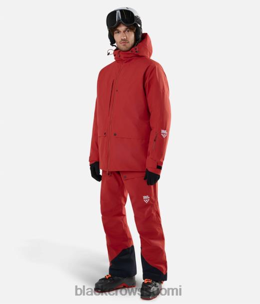 vaatteet Black Crows ora body map -takki ruosteen punainen miehet Z848V70