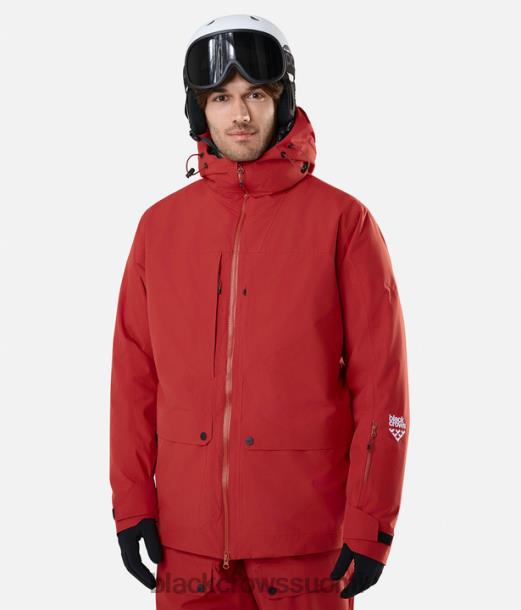 vaatteet Black Crows ora body map -takki ruosteen punainen miehet Z848V70