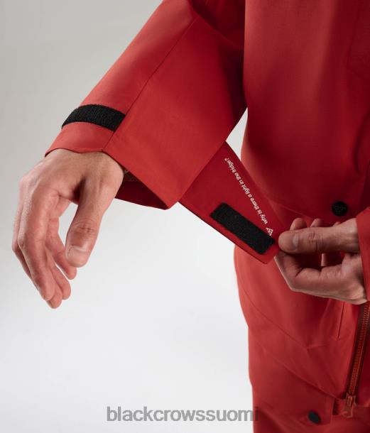 vaatteet Black Crows ora body map -takki ruosteen punainen miehet Z848V70