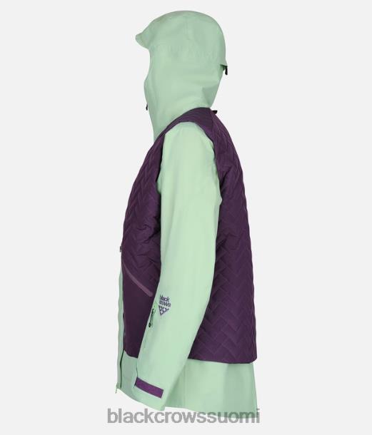 vaatteet Black Crows ora xpore modul takki vaaleanvihreä-syvävioletti miehet Z848V79