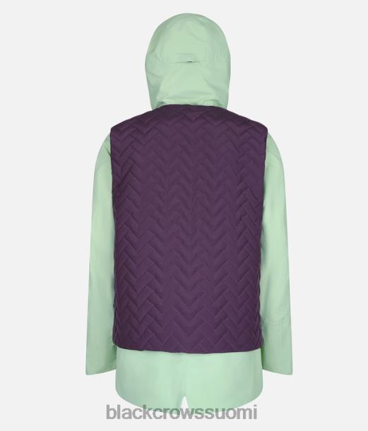vaatteet Black Crows ora xpore modul takki vaaleanvihreä-syvävioletti miehet Z848V79
