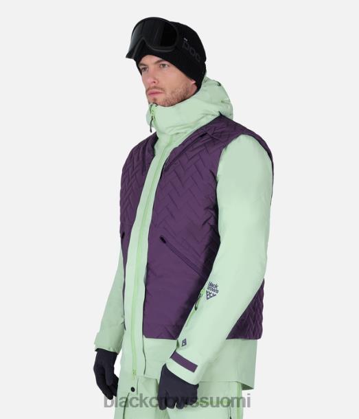 vaatteet Black Crows ora xpore modul takki vaaleanvihreä-syvävioletti miehet Z848V79