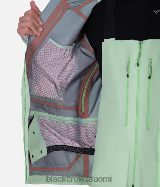 vaatteet Black Crows ora xpore modul takki vaaleanvihreä-syvävioletti miehet Z848V79