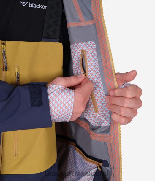 vaatteet Black Crows ora xpore -osion takki tummansininen-kulta miehet Z848V90