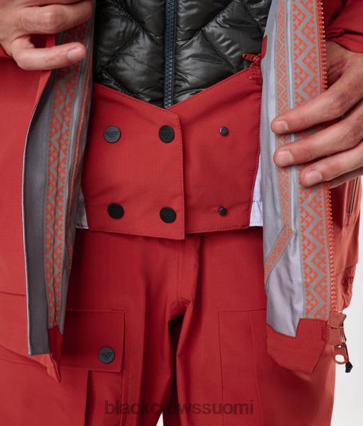 vaatteet Black Crows ora xpore ripstop takki ruosteen punainen miehet Z848V69