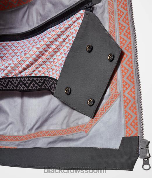 vaatteet Black Crows ora xpore ripstop takki tumma varjo vaaleanharmaa miehet Z848V85