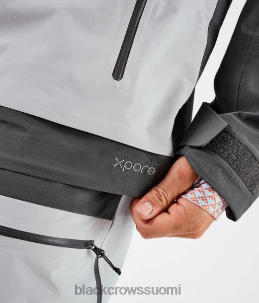 vaatteet Black Crows ora xpore ripstop takki tumma varjo vaaleanharmaa miehet Z848V85