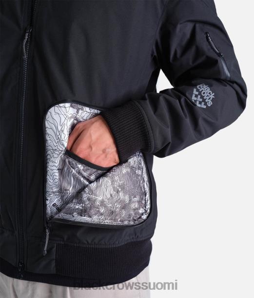 vaatteet Black Crows traverse bomber-takki musta miehet Z848V98