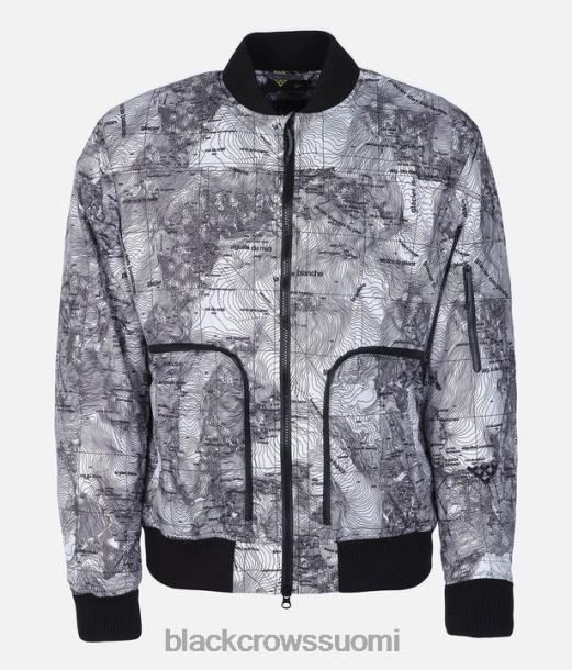 vaatteet Black Crows traverse nest bomber -takki musta valkoinen miehet Z848V97