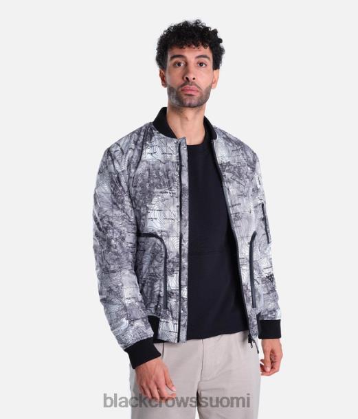 vaatteet Black Crows traverse nest bomber -takki musta valkoinen miehet Z848V97