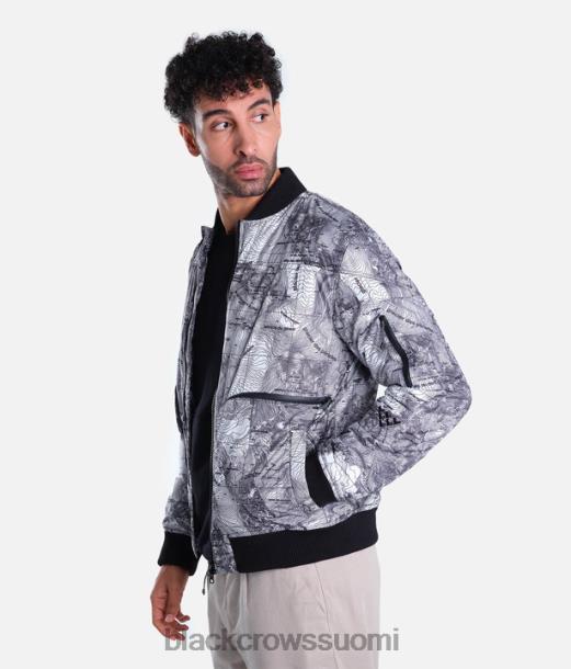 vaatteet Black Crows traverse nest bomber -takki musta valkoinen miehet Z848V97