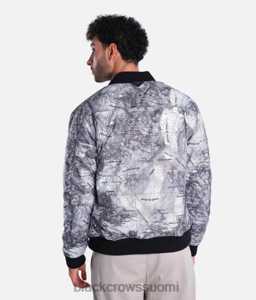 vaatteet Black Crows traverse nest bomber -takki musta valkoinen miehet Z848V97