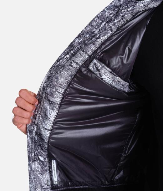 vaatteet Black Crows traverse nest bomber -takki musta valkoinen miehet Z848V97