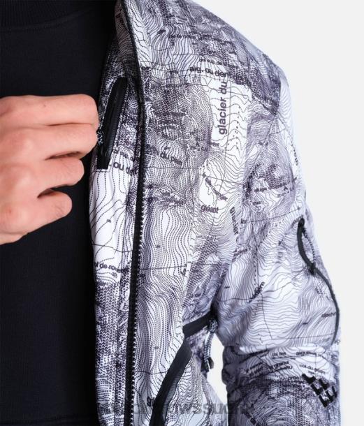 vaatteet Black Crows traverse nest bomber -takki musta valkoinen miehet Z848V97