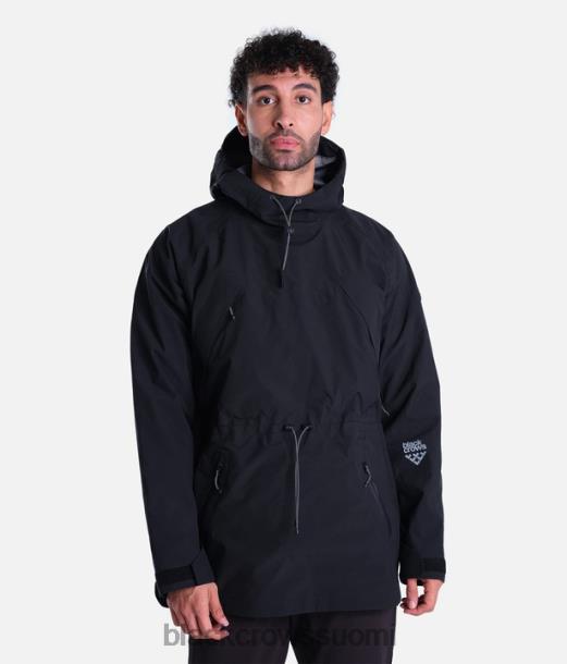 vaatteet Black Crows traverse xpore pakattava takki musta miehet Z848V99