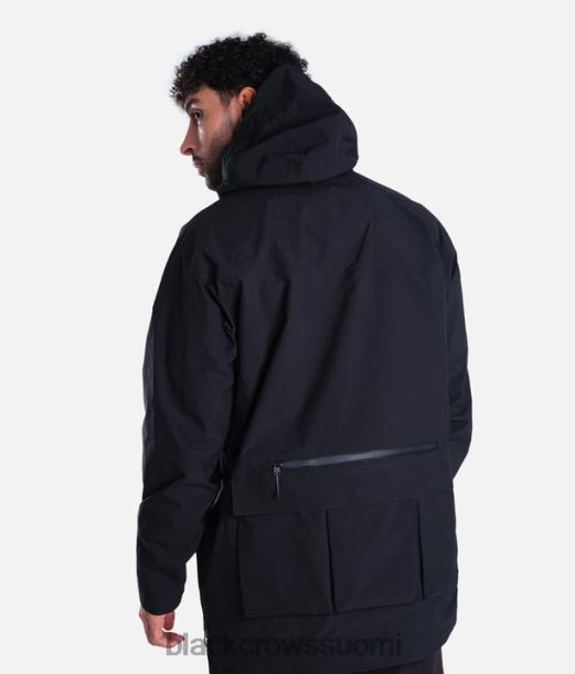 vaatteet Black Crows traverse xpore pakattava takki musta miehet Z848V99