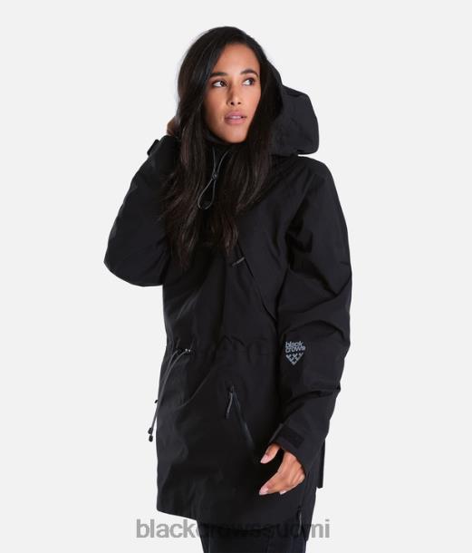 vaatteet Black Crows traverse xpore pakattava takki musta miehet Z848V99