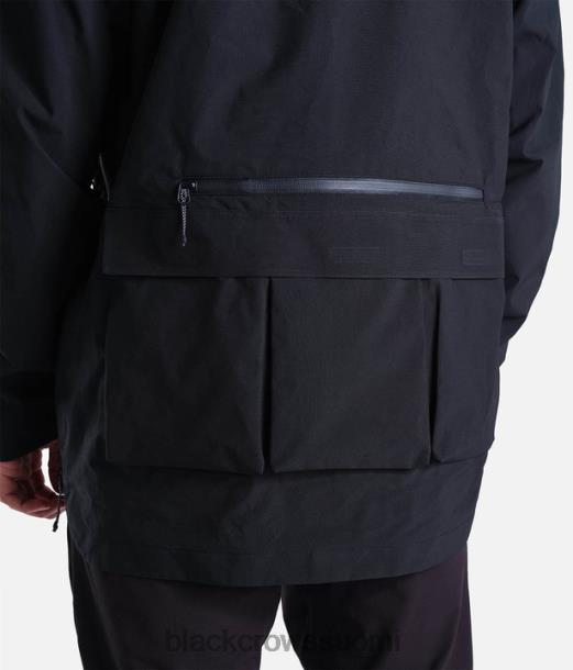 vaatteet Black Crows traverse xpore pakattava takki musta miehet Z848V99