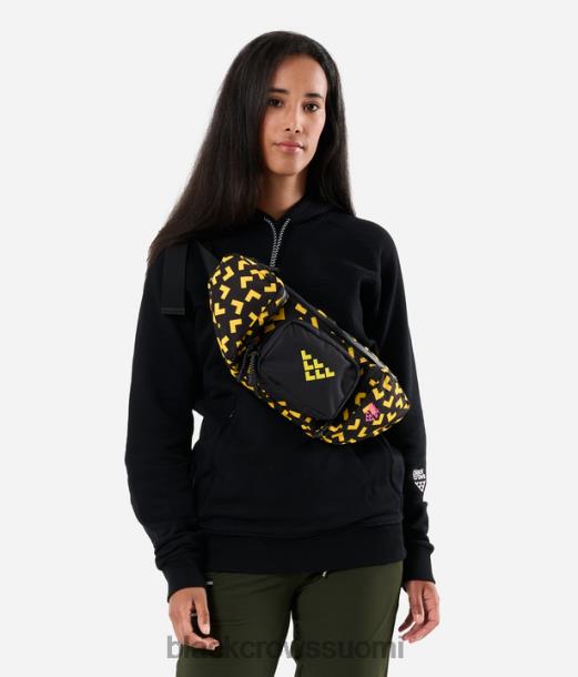 Lisätarvikkeet Black Crows multis vyötärölaukku musta-keltainen miehet Z848V200