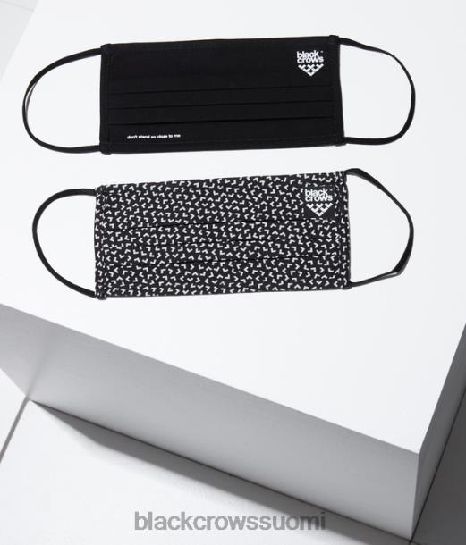 Lisätarvikkeet Black Crows maskus kasvomaski x2 musta valkoinen miehet Z848V51