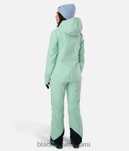 vaatteet Black Crows freebird xpore -housut vaaleanvihreä naiset Z848V245