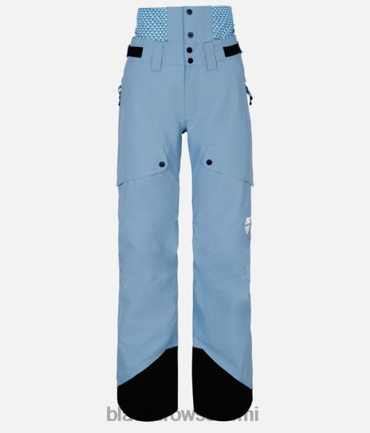 vaatteet Black Crows ora body map -housut kiven sininen naiset Z848V239