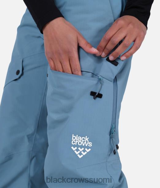 vaatteet Black Crows ora body map -housut kiven sininen naiset Z848V239