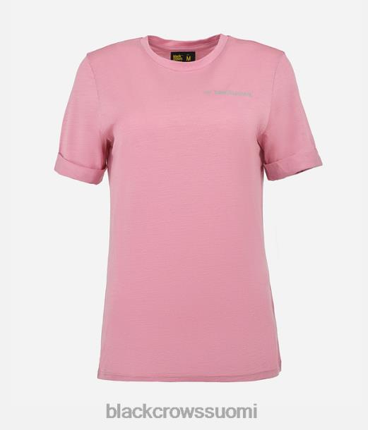 vaatteet Black Crows merino blend lyhythihainen t-paita vanha ruusu naiset Z848V261