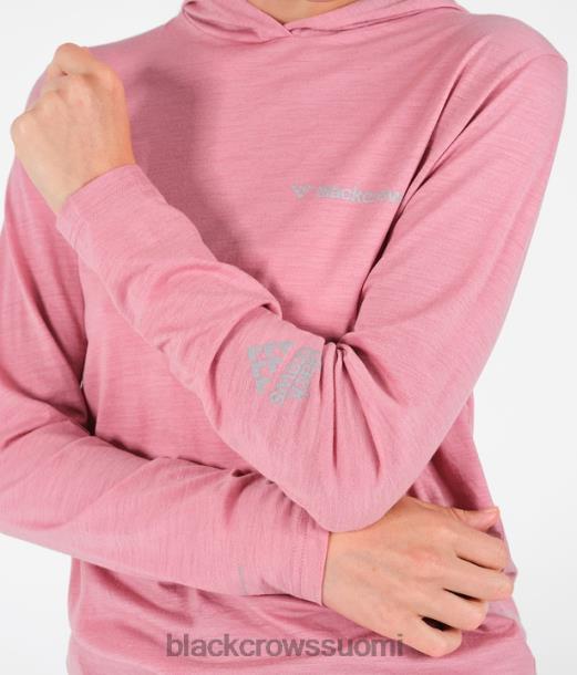 vaatteet Black Crows merino sekoitus huppari t-paita vanha ruusu naiset Z848V264