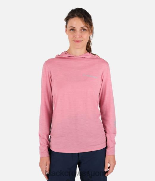 vaatteet Black Crows merino sekoitus huppari t-paita vanha ruusu naiset Z848V264