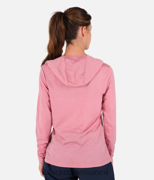 vaatteet Black Crows merino sekoitus huppari t-paita vanha ruusu naiset Z848V264